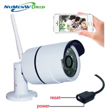 IP-камера WiFi 720P Беспроводная камера видеонаблюдения HD ИК ночного видения Мини -камера для системы наружной безопасности Системы видеонаблюдения