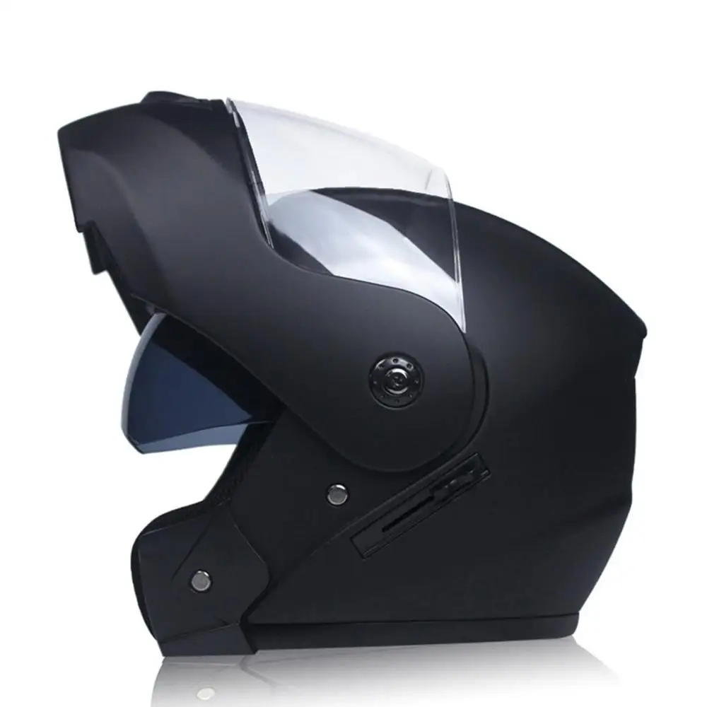 

Motorcycle Helmet Double Lens Open Face Helmet Full Face Helmet Racing Helmet Running Helmet Unisex Dual-Use Helmet