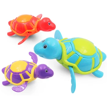 

Child Cartoon Clockwork Summer Take A Shower Toys Meeting Swimming A Small Tortoise Bath Water Toys