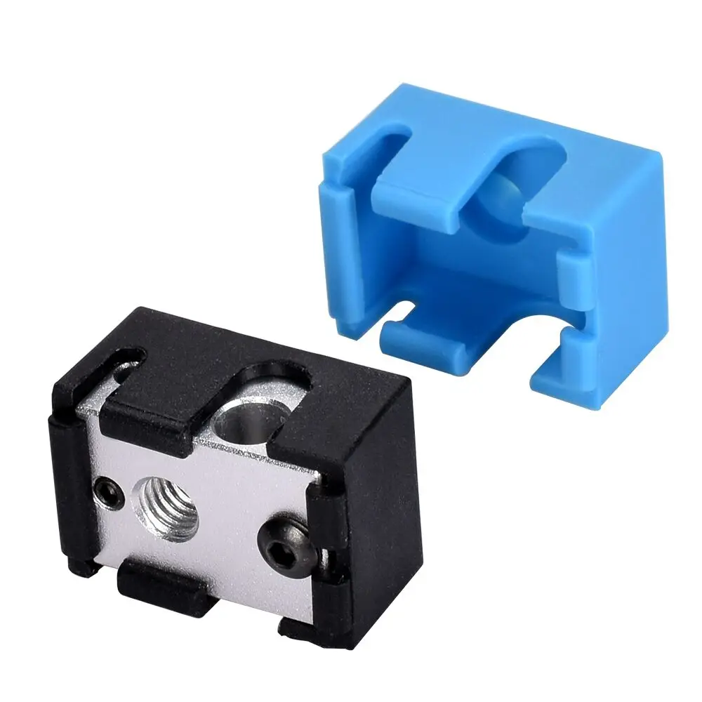 E3D V6 нагреватель Блок официальный алюминиевый блок 3D-принтер части для PT100 и NTC3950 термистор V6 J-head hotend Kossel