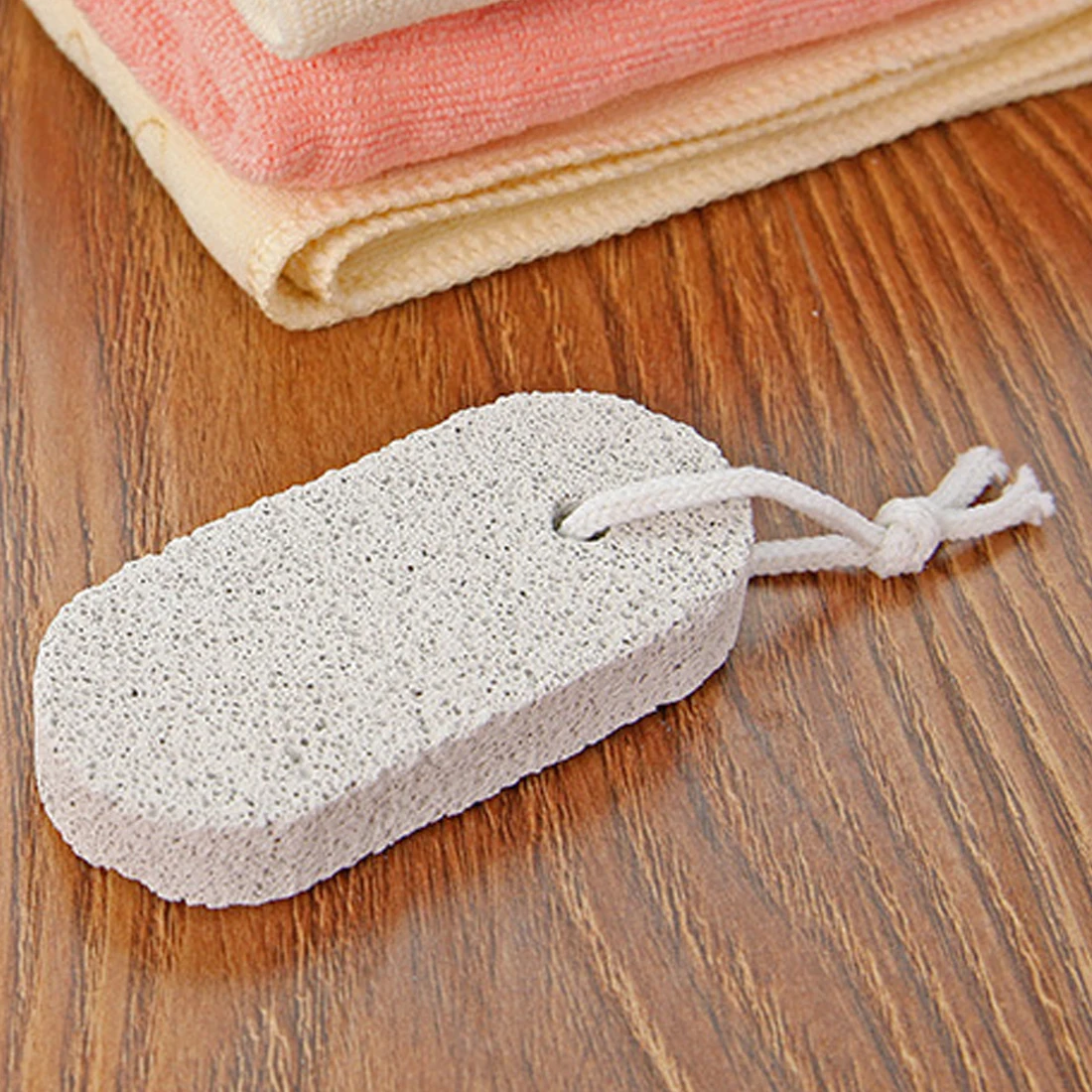 

Exfoliating old volcanic stone oval pumice grinding foot stone foot artifact home frustration foot to foot scraping heel