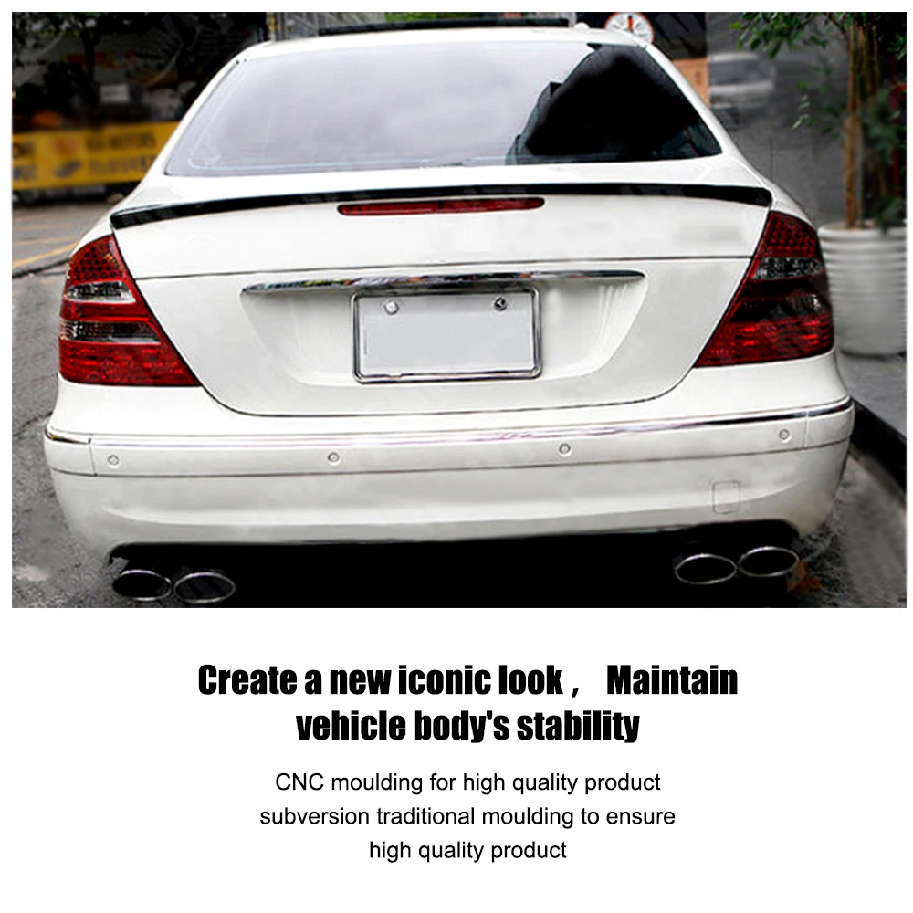 Спойлер для автомобиля спойлер багажника Mercedes Benz E Class W211 / AMG 2002 2008|rear spoiler|auto rear