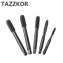 Метрическая тонкая резьба спиральные заостренные краны горшок Hsse прямая флейта Резьбовая заглушка резьбовой кран рабочие инструменты из нержавеющей стали