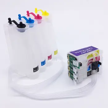 

T2001-T2004 CISS Ink System With Chip For Epson XP200 XP300 XP400 XP310 XP410 XP510 WF2510 WF2520 WF2530 WF2540 USA Version