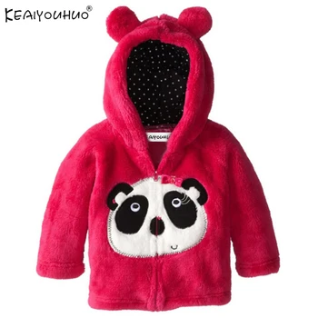 

KEAIYOUHUO 2018 Boys Jackets Autumn Children Hooded Winter Coats Girls Clothes Kids Jacket Warm Outerwear Long Sleeve Boys Coats