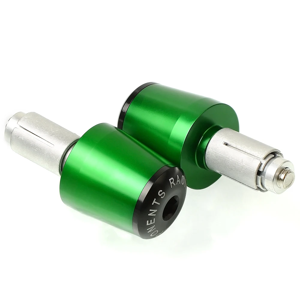 Для Kawasaki Ninja 250R 300 500R 600R 750R ZX6R ZX10 ZX11 ZX12R ZX9R ZX14R 22 мм ручки для руля наконечник