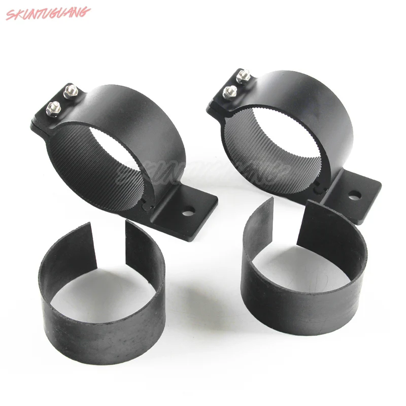 2pcs 2.13" 2.5" 3" Universal Bull Bar Roll Bumper Bracket Tube Clamp