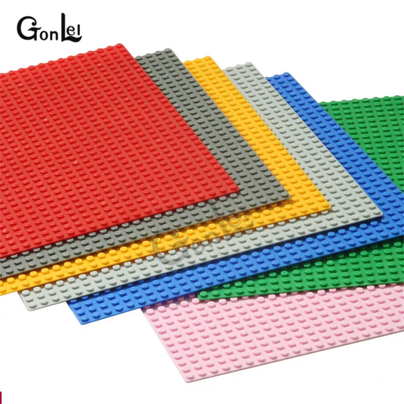 Новые опорные плиты 32*32 точки городской мини MOC кирпич 26 см * DIY детские блоки база