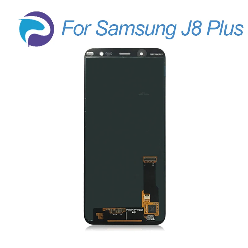 Для Samsung J8 plus ЖК экран сенсорный дигитайзер дисплей в сборе Замена для ЖК|Экраны