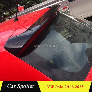 

For Volkswagen Polo 2011 2012 2013 2014 2015 Spoiler ABS Plastic Rear Trunk Wing Lip Spoiler For Volkswagen Polo