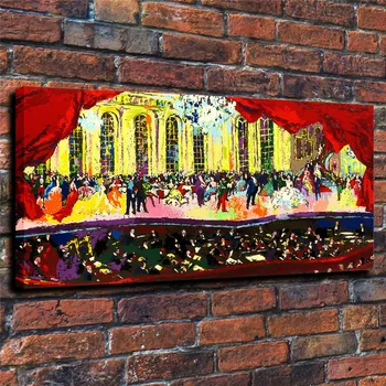 

LeRoy Neiman HD Print Modern Abstract La Traviata Oil Painting on Canvas Poster Wall Art Picture for Living Room Home Decor