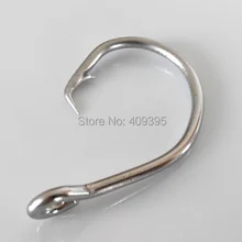 40 шт 14/0 15/0 круглый рыболовный крючок из нержавеющей стали без ржавчины