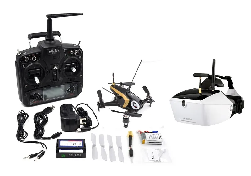Walkera Rodeo 150 Devo7 Remote Control FPV Racing Drone With Camera 600TVL Goggle 4 Glasses Camera Vs DJI Phantom 4 Fast Ship
