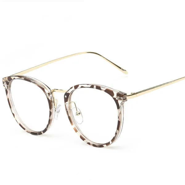 Модные повседневные Высококачественные унисекс очки мужские женские круглые винтажные анти-голубые легкие очки женские глаза мужские ретро очки - Цвет оправы: NO4