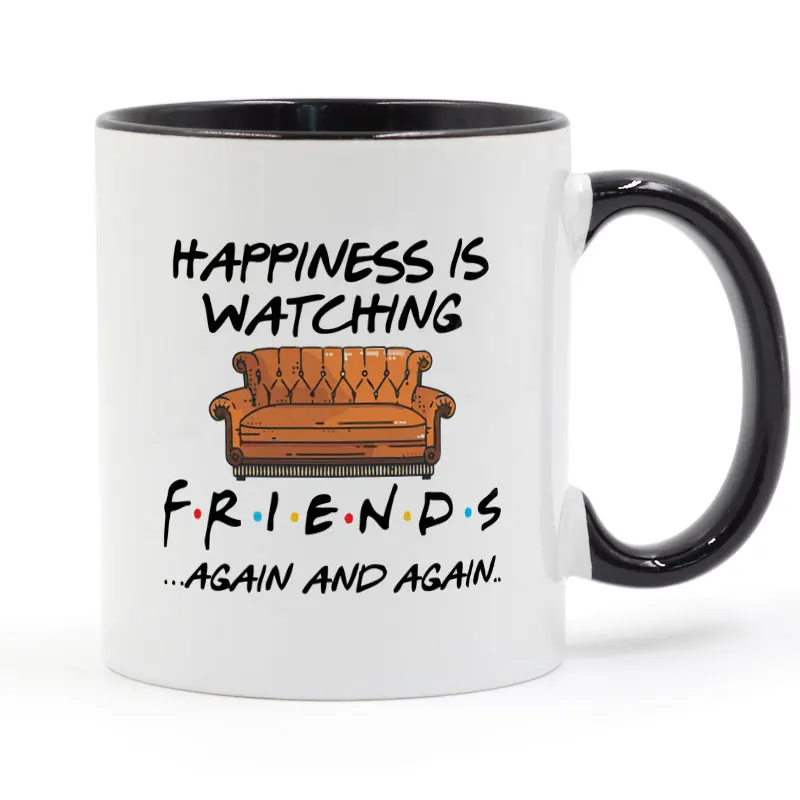 Кружка для кофе счастье 11 унций|tv show friends mug|decorative mugsfriends mug |