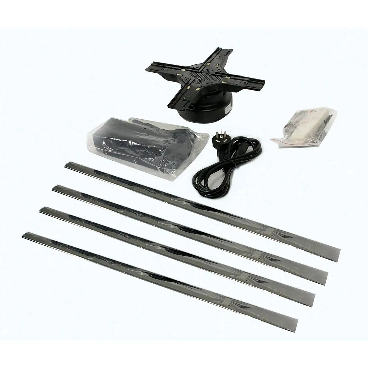 Upgraded 100CM Wifi 3D Holographic Projector Hologram Player LED Display Fan Advertising Light APP Control for holiday shop Upgraded 100CM Wifi 3D Holographic Projector Hologram Player LED Display Fan Advertising Light APP Control for holiday shop