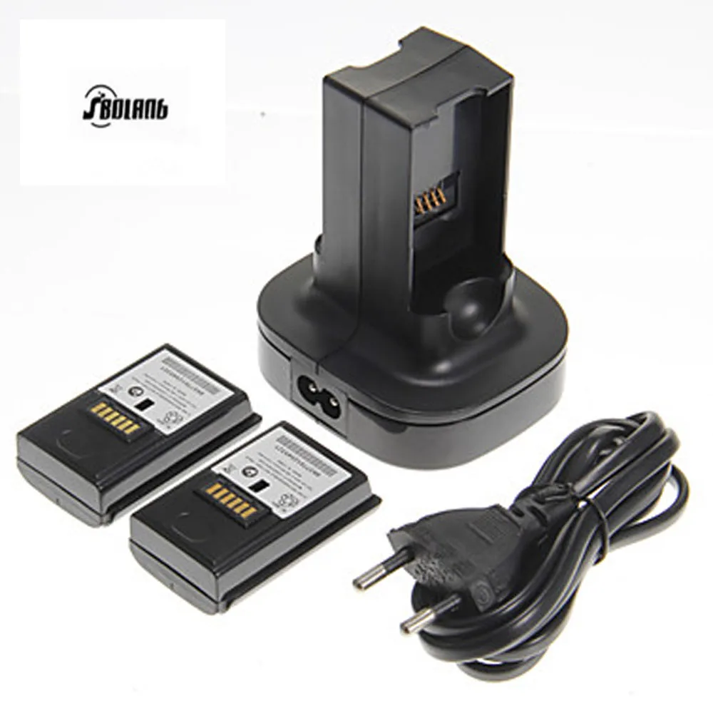 Dual Charger Charging Station Dock and 2 Batteries for Xbox 360 | Электроника