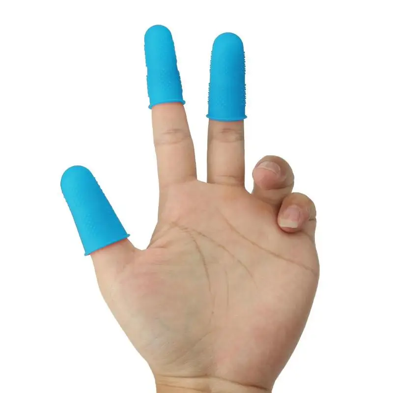 Палец шапки 3/5 шт защита для пальца для высокое Температура устойчив к скольжению горячего расплава клея пушка палец шапки зажим для пальца с силиконовой крышкой