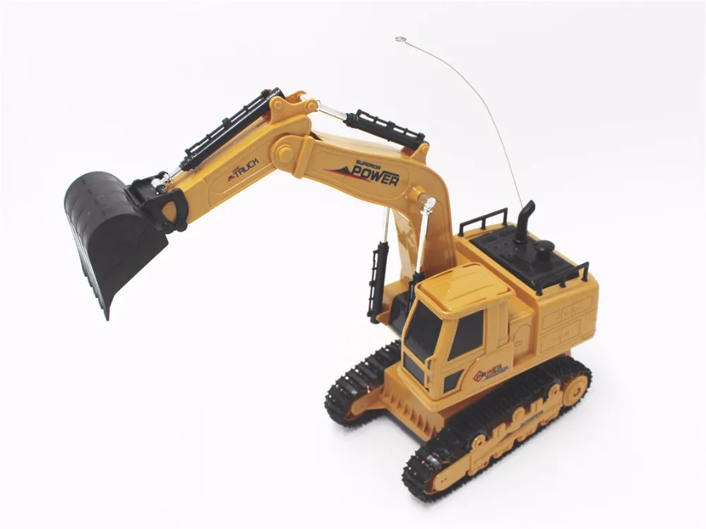 RC Excavator Power Truck Workbench 360 Mainan Alat Berat 