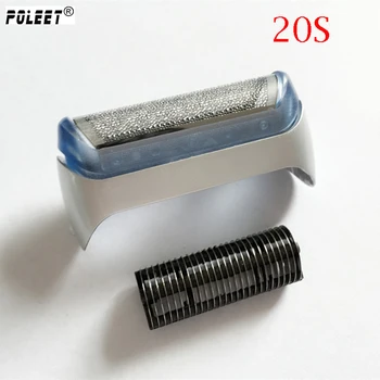 

Replacement Shaver Head 20S Foil Screen + Razor Cutter for B-raun Shaver Razor 2000 Series CruZer1 2 3 20s z20 z30 2615 2775