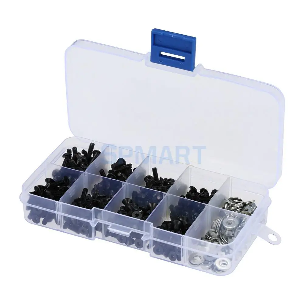 

180 in 1 Special Repair Tool Screws Box Kit Fit for 1/10 HSP RC Car Use