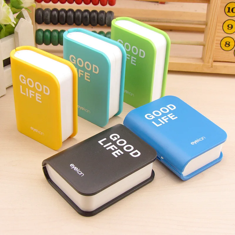 

10pcs new High quality Fashion Cute book model letter contact lens case companion eyeglasses box Convenient to carry Nursing box