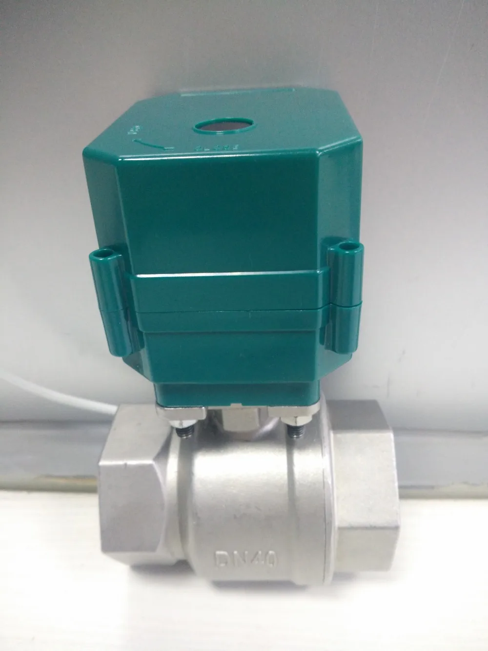 Без ручного управления CTF-001 10nm DN32 DN40 DN50 SS304 мама NPT резьба BSP ADC9-35V AC85-265V CR03 CR04 Электрический SS304 шаровой клапан