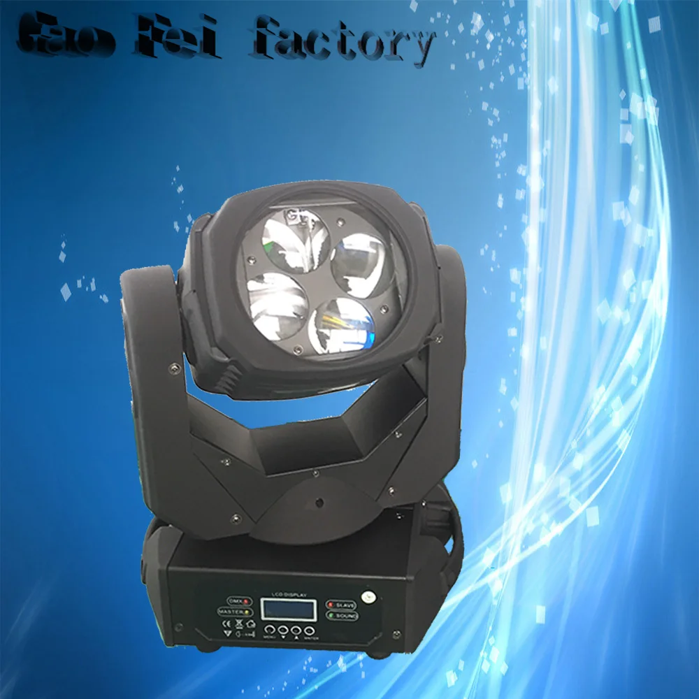

1pcs/lot 2017 New 4x25W LED Beam Moving Head Light Colorful Sharpy Beam Light For Disco Nightclub DJ Bar Beam Ligh