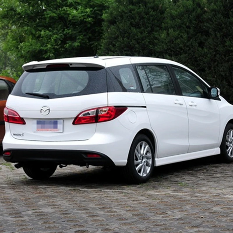Спойлер для mazda 5 высококачественный спойлер из АБС материала заднего крыла