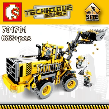 

L350F Wheel Loader Sets Building Blocks Bricks Compatible with legoinset 42030 Educational Technic series Technique SEMBO 701701