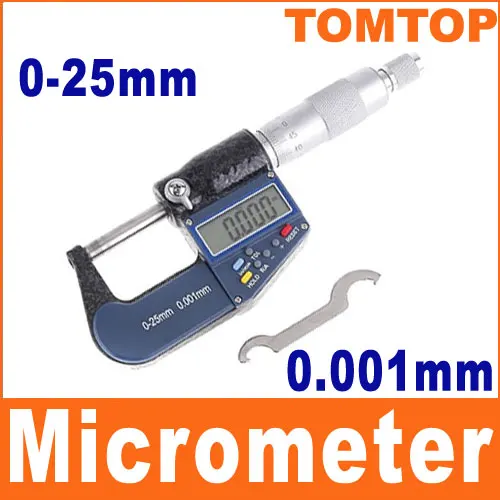 0-25 мм Микрометр электронный цифровой штангенциркуль манометр микрометр цифровой