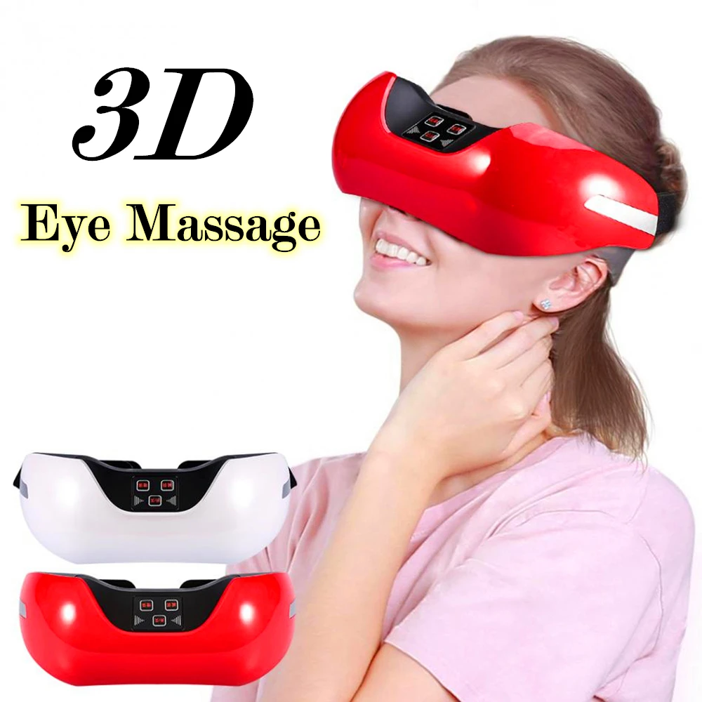 

Eye Care Tool Wireless Eyewear Massager 3D Green Light Version Eye Protection Relaxing and Myopia Prevention Instrument