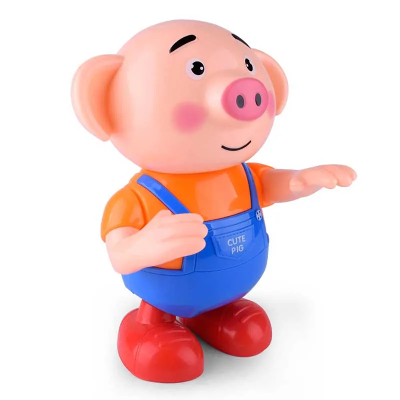 Hot 2018 Cute Electronic Pigs Toys Pet for Kids Dancing Music