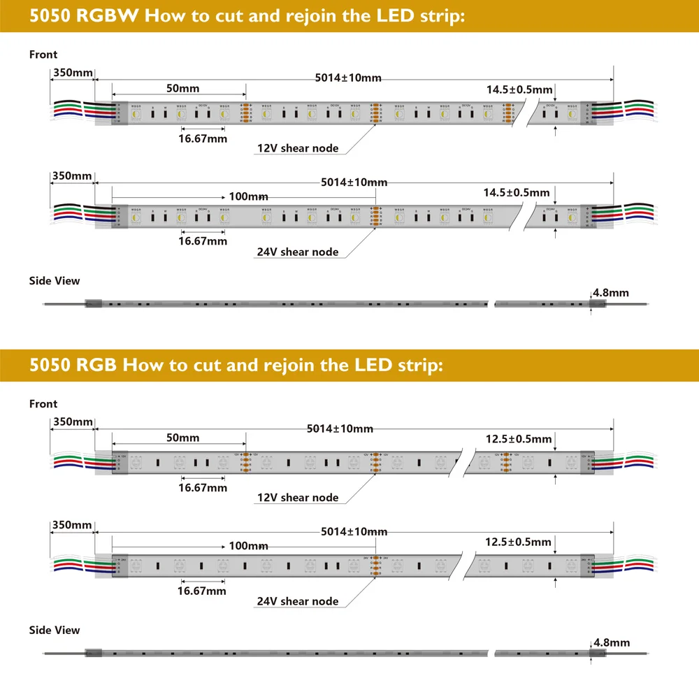 LED 5050 RGBW+RGB 60S _ 1  16