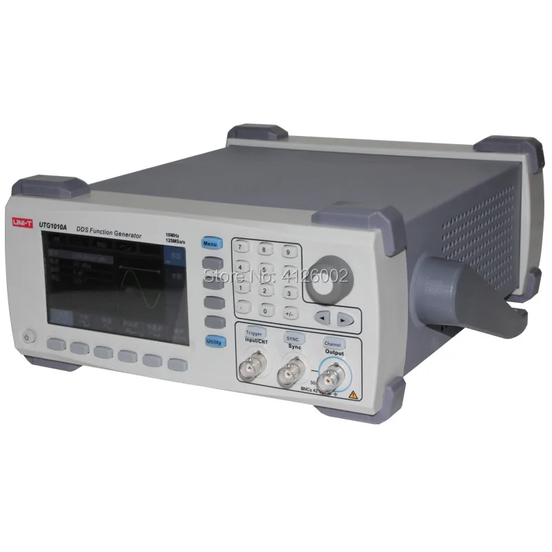 UNI-T UTG1010A Function/Arbitrary Waveform Generator; 10MHz Channel bandwidth, 125MS/s Sampling rate, USB communication