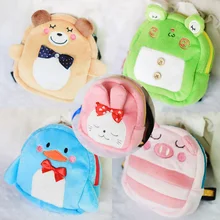 Мультяшный рюкзак для питомцев, милый рюкзак для собак, школьный рюкзак для щенков, кролик, свинья, медведь, лягушка, Пингвин, рюкзак для собак, товары для собак S L