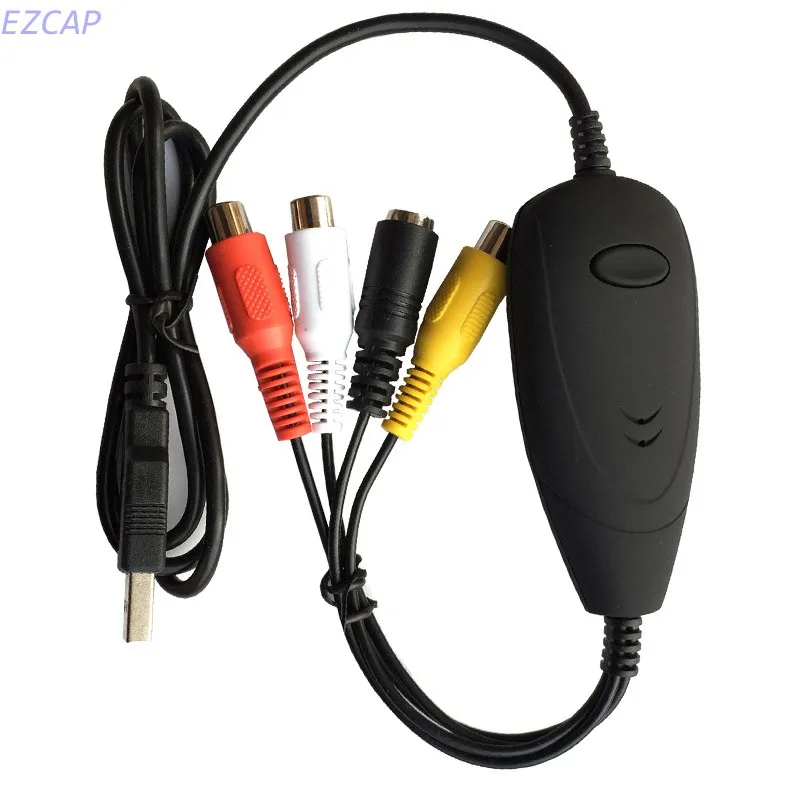 2017 new USB 2.0 Video card audio video capture for Window7 8 10 with snapshot key, image just one key Free shipping