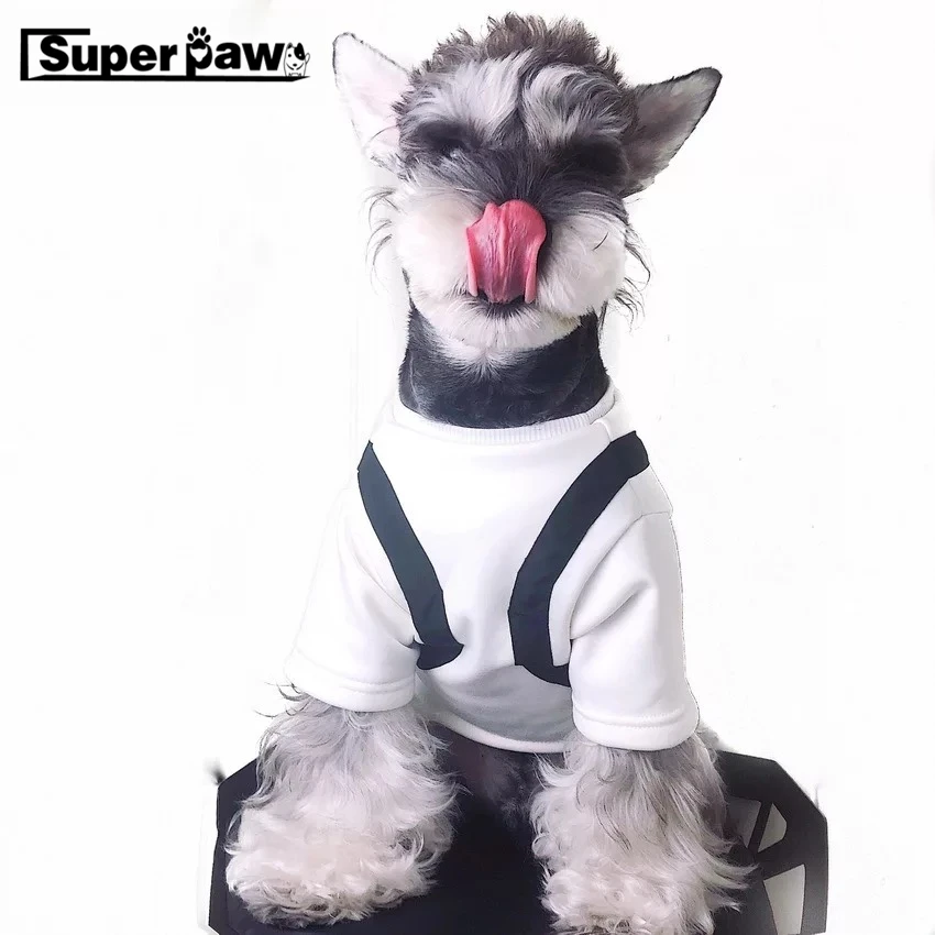 

Tide Brand Dog Backpack Clothes Pet Puppy Hoodie Coat Bulldog Schnauzer Chihuahua Jacket for Dogs Winter Keeping Warm EMC15