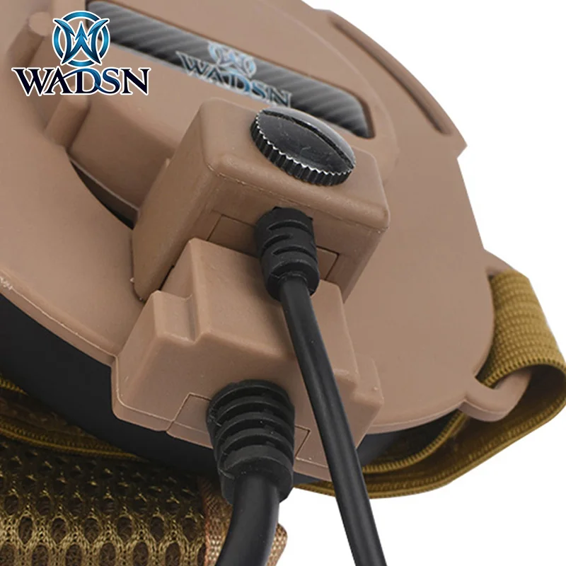 Fone de Ouvido Wadsn Ward Tático Garganta Trigo Bowmen Evo Iii Táticas Condução Óssea Comunicação Wargame Wz070 12 Fones de Ouvido tático & Acessórios