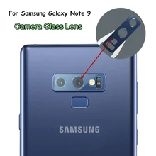 Новая задняя камера стеклянная крышка объектива для samsung Galaxy Note 9 с клейкой лентой Замена