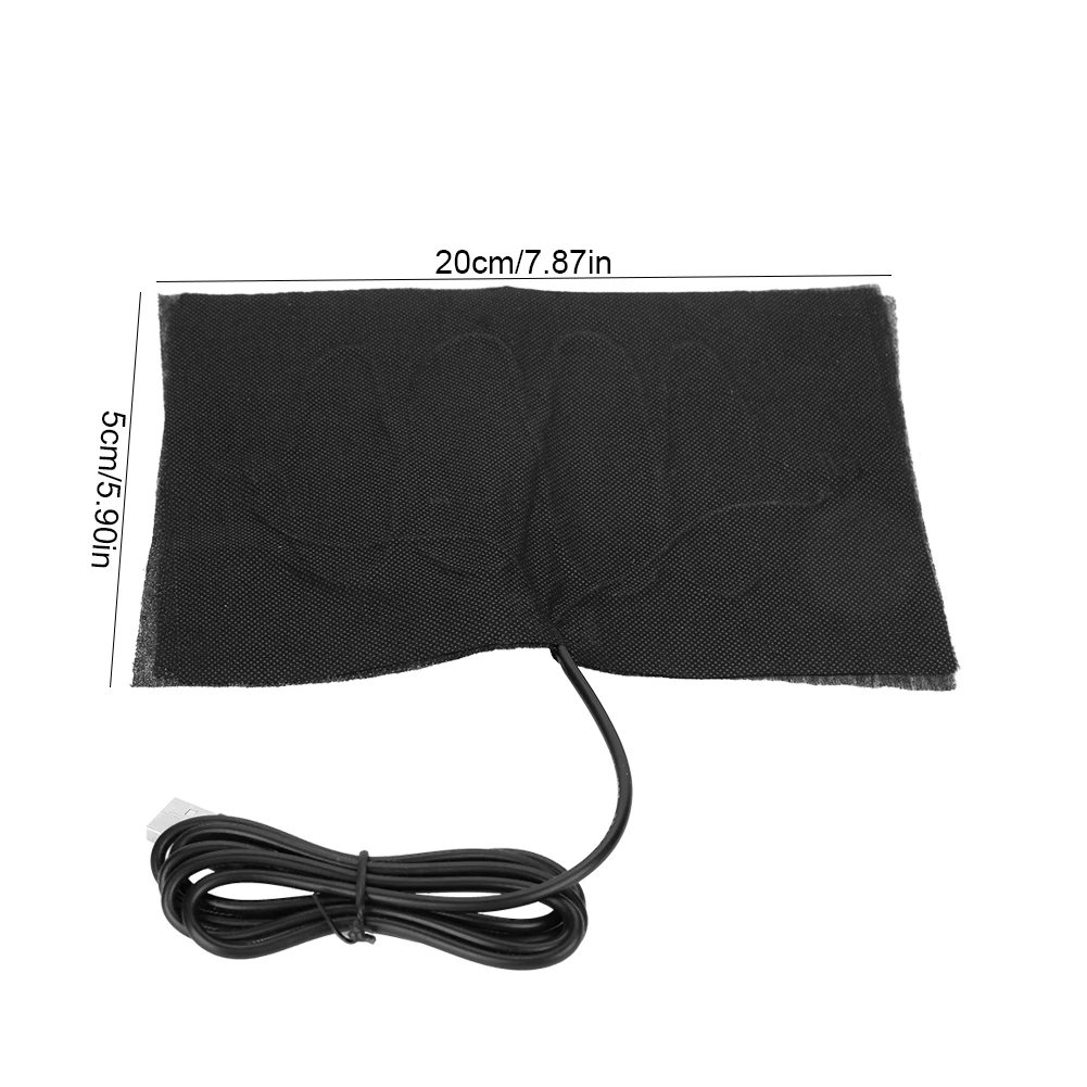 1 шт. бытовой подогрев одеяло коврик складной моющийся легкий Электрический нагревательный коврик-грелка с USB портом