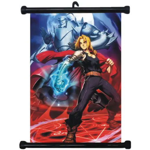 

FullMetal Alchemist Japan Anime Home Decor Wall Scroll Poster 023