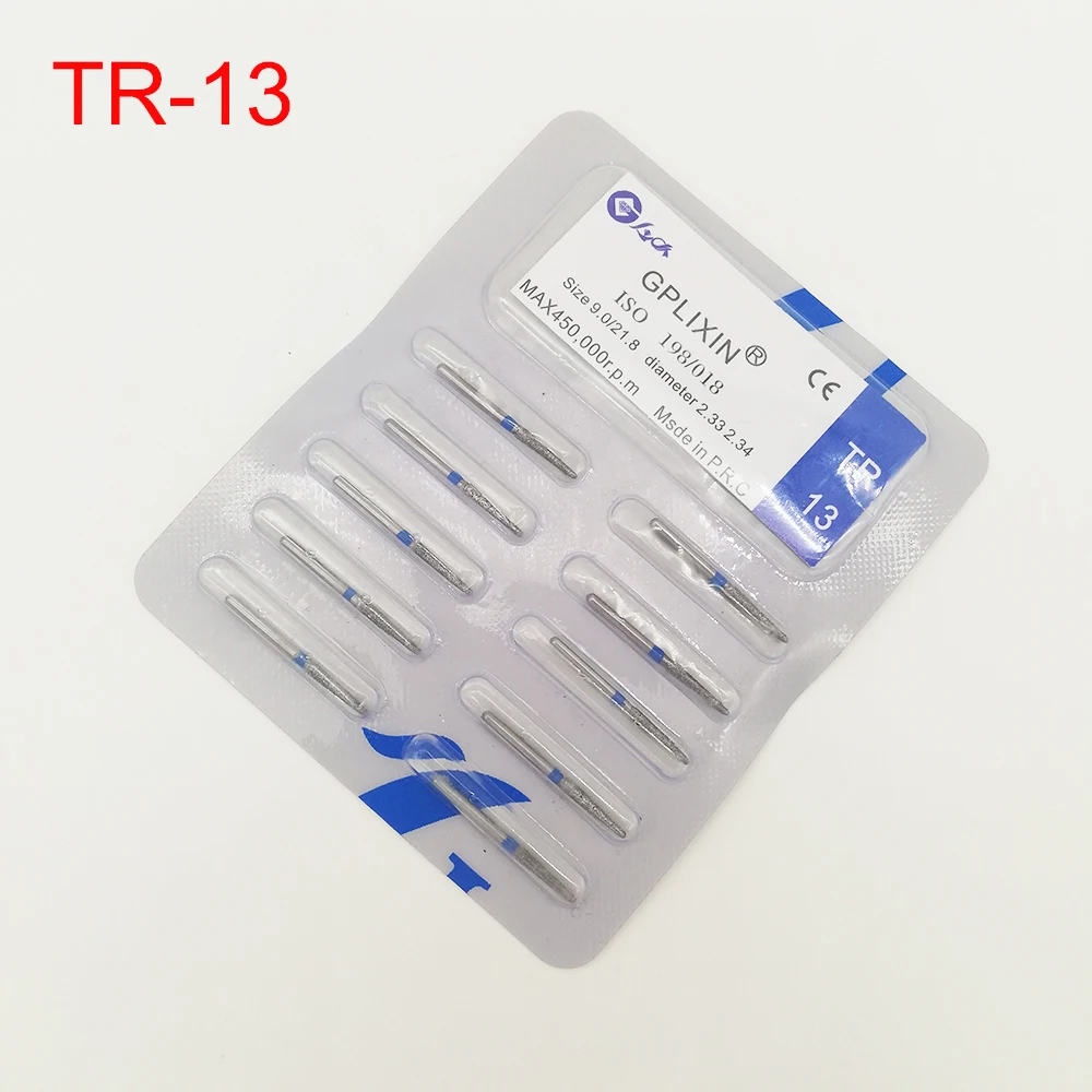 BR-31 Dental Diamond Burs Drill Dentistry Burs High Speed Handpiece Handle Diameter 1.6mm Dentist Tools BR-41 TR-13 FO32