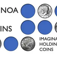 Kainoa на монетах: Воображение удерживает монеты Волшебные трюки