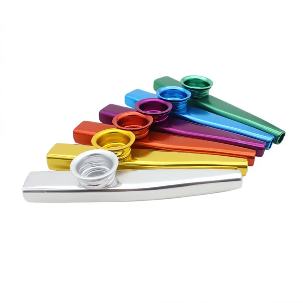 Metallo kazoo Armonica A Bocca Flauto Bambini Partito Musicale Strumento