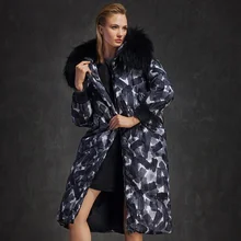 Plus size Super warm 2016 Winter Jacket Women Down Jackets Women’s Down Coat thicken large fur Hood Duck down outerwear parka