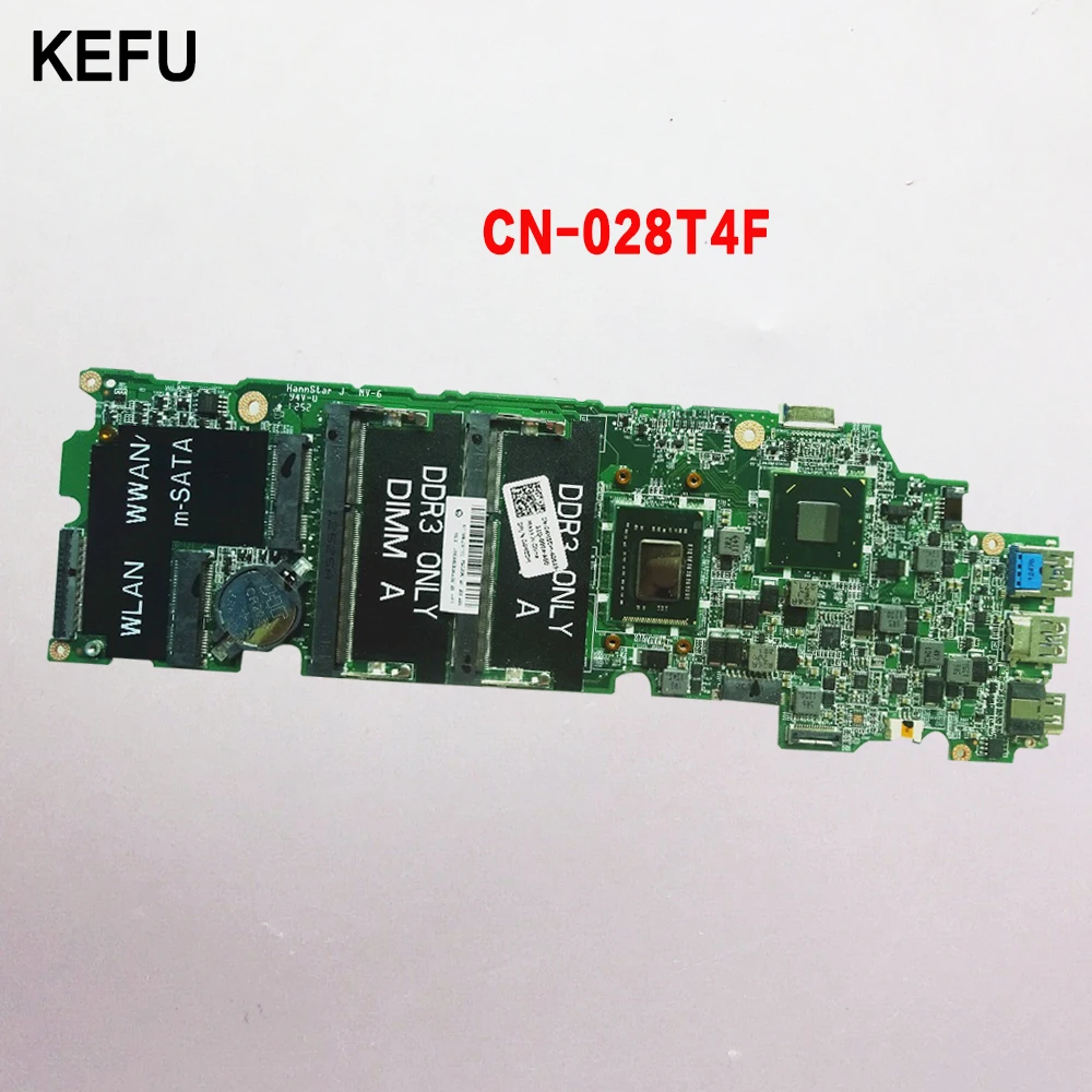 Kefu для Dell 3360 V3360 28T4F 028T4F CN-028T4F DA0V07MBAD1 Материнская плата ноутбука рабочих
