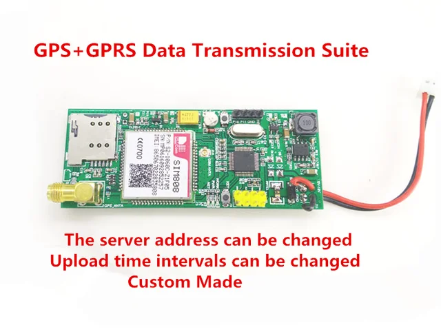 Special Price Fast Free Ship GPS+GPRS Data Transmission Suite GPS Data Transmission To Server Demo Board MainBoard+GSM antenna+GPS antenna