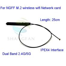 2 шт. Встроенная антенна NGFF MHF4 IPX IPEX Разъем для 3g 4G модуль разблокирован gps WCDMA NGFF сетевой сигнал получить Wifi