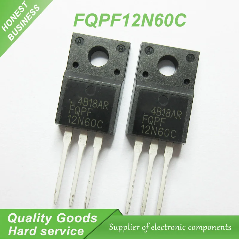 Aliexpress.com : Buy 10pcs free shipping FQPF12N60C 12N60C 12N60 600V ...
